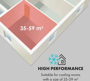 Klarstein Metrobreeze New York Smart 12k, klimatyzator mobilny, 12000BTU/3,5 kW, EEC A, pilot DXJ2-MtrbrzNYSmrt12R - Klimatyzatory - miniaturka - grafika 6