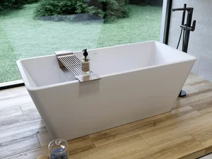 Cersanit Wanna wolnostojąca prostokątna Crea S301-299 S301-299 - Wanny - miniaturka - grafika 3