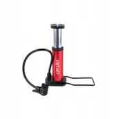 Pompki rowerowe - Stacjonarna Pompka Rowerowa Metalowa Manometr 11B - miniaturka - grafika 1