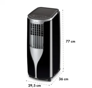 Klarstein New Breeze 9 Klimatyzacja 9000 BTU Klasa energetyczna A Pilot czarna ACO6-NewBreeze9B - Klimatyzatory - miniaturka - grafika 11