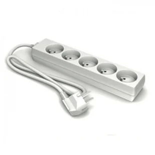 Przedłużacz bez wyłącznika, 5x2P+Z 5m, H05VV-F 3G100mm2  10A, 250V, IP20 RTV002842 - Listwy zasilające - miniaturka - grafika 2