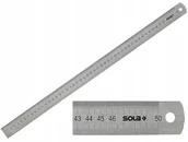 Poziomice, łaty, miary - Sola Linijka Liniał Lsb 500mm Półsztywny 50cm - miniaturka - grafika 1