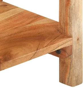 vidaXL Szafka, 110x30x75 cm, lite drewno akacjowe 320471 - Szafki do salonu - miniaturka - grafika 15