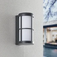 Lampy ogrodowe - LUCANDE Lucande Kelini kinkiet zewnętrzny, ciemnoszary - miniaturka - grafika 1