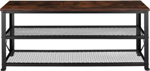 tectake Regał na buty Blackpool - industrialny ciemny 404289 - Szafki na buty - miniaturka - grafika 3