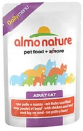 Mokra karma dla kotów - Almo Nature Daily Menu Kurczak z łososiem saszetka 30x70g - miniaturka - grafika 1