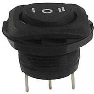 Podzespoły elektroniczne - Velleman Włącznik tablicowy kołyskowy POWER ROCKER SWITCH 5A-250V SPDT ON-OFF-ON R1945D - miniaturka - grafika 1