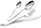 Zestawy sztućców - Lagostina Dalia zestaw sztućców dla 6 osób, stal nierdzewna 18/10, srebrny, 24-częściowy 014427650524 - miniaturka - grafika 1
