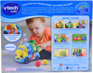 Vtech Betoniarka Kulko-Mieszarka + EKSPRESOWA 60994 - Zabawki AGD - miniaturka - grafika 2