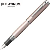 Pióra wieczne - Platinum Pióro wieczne Proycon Luster Rose Gold M różowe PLA-PNS8000-18M - miniaturka - grafika 1