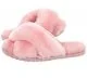 Klapki i japonki damskie - Emu Australia Klapki Mayberry Baby Pink W11573 (EM230-t) - miniaturka - grafika 1