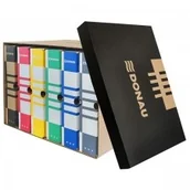 Pudła i kartony archiwizacyjne - Donau Pudło archiwizacyjne zbiorcze szare DN929-14 - miniaturka - grafika 1