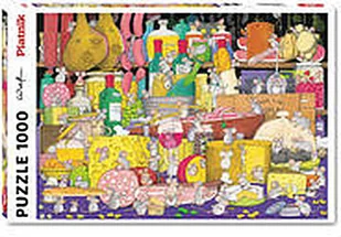 Piatnik Puzzle Myszy harcują 1000 - Puzzle - miniaturka - grafika 2