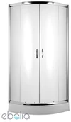 Kabiny prysznicowe - Deante Funkia 80x80 z brodzikiem KYP 652K + KTA 054B - miniaturka - grafika 1