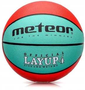 Meteor Piłka Do Koszykówki Layup Rozmiar 4 - Koszykówka - miniaturka - grafika 2