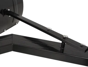 vidaXL Pług śnieżny do wózka widłowego, 150x38 cm, czarny - Łopaty i widły - miniaturka - grafika 8