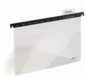 Teczki i skoroszyty - Durable 260419 Teczka zawieszkowa A4 (z kieszenią), opak. 25 sztuk, przezroczysta. 260419 - miniaturka - grafika 1