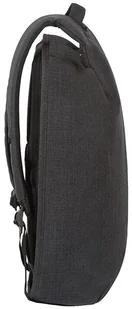 Samsonite Antykradzieżowy plecak na laptopa Securipak M - black steel 128822-T061 - Torby na laptopy - miniaturka - grafika 4
