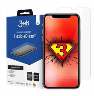 3MK Szkło ochronne hartowane Flexible Glass 7H do iPhone 12 Mini 5.4 8678X10 - Szkła hartowane na telefon - miniaturka - grafika 5