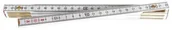 Poziomice, łaty, miary - Modeco Miara drewniana składana 2m biała MN-80-150 335 - miniaturka - grafika 1