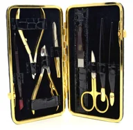 Zestawy do manicure i pedicure - Solingen Miller Zestaw Do Manicure 8 czarny - miniaturka - grafika 1