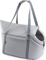 Sprzęt podróżny i transportery dla psów - Boutiquezoo TRANSPORTER Torba podróżna dla Psa Kot Nosidełko Szary Skaj S NOSIDEŁKO SZARY SKAJ R1 S - miniaturka - grafika 1