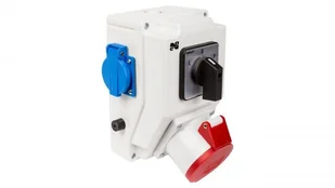 Elektro-Plast Zestaw siłowy RS-Z wyłącznik L-0-P gniazdo 1x32A/5P 1x230V 6274-20 - Rozdzielnie elektryczne - miniaturka - grafika 2