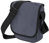 Plecaki - BagBase BagBase Unisex's BG018GGBK mini plecak reporter, grafitowy szary/czarny, średni BG018GGBK - miniaturka - grafika 1