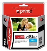 Tusze zamienniki - Printé tusz AC551XLC zamiennik Canon CLI-551CXL niebieski AC551XLC - miniaturka - grafika 1