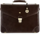 Teczki i aktówki - Wittchen Teczka skórzana z trójkątną klapą 10-3-016-4 - miniaturka - grafika 1