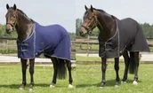 Derki dla konia - Derka polarowa z pasami - QHP 6018 - miniaturka - grafika 1