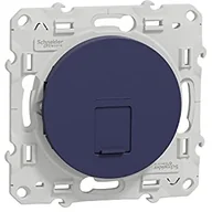 Kostki, złączki, wtyczki - Schneider Electric S550476 Odace, wtyczka RJ45, klasa 3 (multimedialna) kat. 6 STP, śruba S550476 - miniaturka - grafika 1
