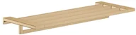 Półki łazienkowe - Hansgrohe AddStoris Półka z wieszakiem brąz szczotkowany 41751140 - miniaturka - grafika 1