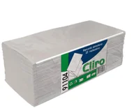 Ręczniki papierowe - Clean Ręczniki papierowe ZZ 1 warstwa 4000 szt naturalny makulatura C3411 - miniaturka - grafika 1