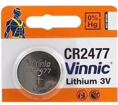 Ładowarki i akumulatory - Vinnic bateria litowa CR2477 Vinnic BLVI2477 - miniaturka - grafika 1