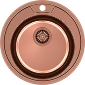 Zlewozmywaki - QUADRON CLINT 210 miedziany (HB7104PVDBSC1) HB7104PVDBSC1 - miniaturka - grafika 1