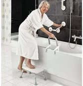 Wieszaki łazienkowe - Ridder RIDDER Poręcz do wanny Rob - miniaturka - grafika 1