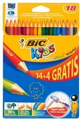 Kredki, ołówki, pastele i pisaki - BIC Kredki Evolution Kids 18kol. 829032 - miniaturka - grafika 1
