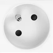 Listwy zasilające - NOEN FR, gniazdo modułowe 45x45mm kątowe - 45° 1x2P+Z, typ E French, 16A 250V, białe OR-GM-9010/W/FR45 - miniaturka - grafika 1