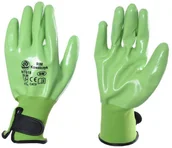 Rękawice robocze - RIM KOWALCZYK Rękawice ogrodowe r. 8 poliestrowo-nitrylowe RIM KOWALCZYK - miniaturka - grafika 1