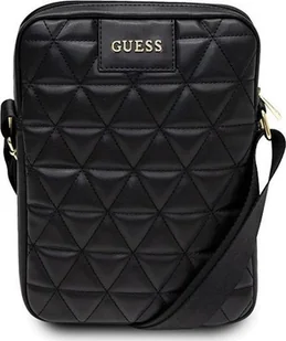Guess Quilted Tablet Bag - Torba na notebooka / tablet 10" (czarny) - Torby na laptopy - miniaturka - grafika 3