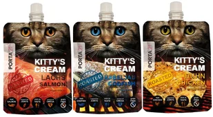 Porta 21 Pakiet mieszany Porta 21 Kitty's Cream - 9 x 90 g (3 warianty smakowe) - Przysmaki dla kotów Porta 21 Pakiet mieszany Porta 21 Kitty's Cream - 9 x 90 g (3 warianty smakowe) - Przysmaki dla kotów - miniaturka - grafika 1