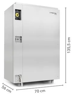 Trotec Osuszacz przemysłowy DH 310 BX ES stal szlachetna - Osuszacze powietrza - miniaturka - grafika 3