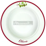 Talerze - Nuova Cer Easy life r2s PORCELANOWY GŁĘBOKI TALERZ DO ZUPY - OLIVES - 21,5 cm (943 OLIV) - miniaturka - grafika 1