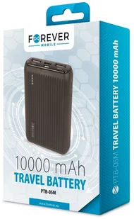 Forever PTB-05M 10000mAh Czarny - Powerbanki - miniaturka - grafika 3
