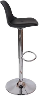 KB Krzesło barowe RICA czarne HOKER RICARDO CZA(1) - Taborety i hokery - miniaturka - grafika 2
