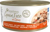 Mokra karma dla kotów - Applaws Grain Free Wołowina z pomidorami w sosie 70g - miniaturka - grafika 1