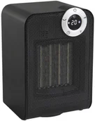 Ogrzewanie przenośne - EQUATION Termowentylator ceramiczny 1800 W LED czarny - miniaturka - grafika 1