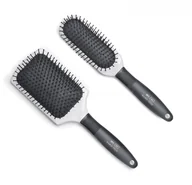 Szczotki i grzebienie do włosów - Kiepe 5815 WAVY CUSHION BRUSH NANO TECH 8.0 płaska szczotka - miniaturka - grafika 1