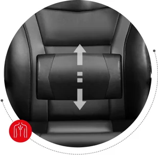 Huzaro Fotel gamingowy Huzaro FORCE 4.2 GREY HZ-Force 4.2 Grey - Fotele gamingowe - miniaturka - grafika 12